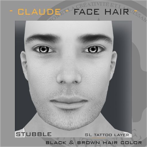 Second Life Marketplace Entente Facial Hair A Stubble